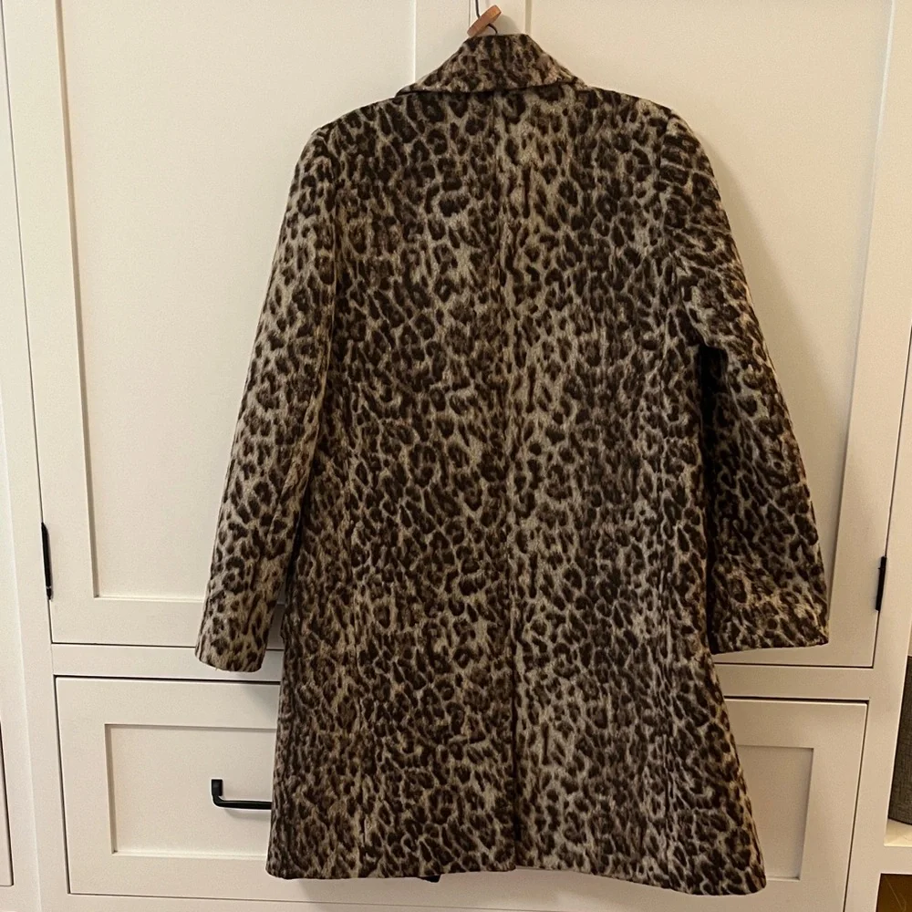 J. Crew Topcoat 00 Snow Leopard - Picture 5 of 5